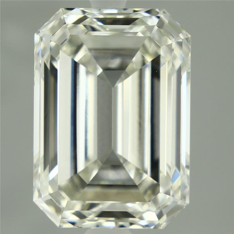 3.02 Carat Emerald Shaped, Ideal Cut, H Color, VS1 Clarity, IGI Certified Lab Grown Diamond