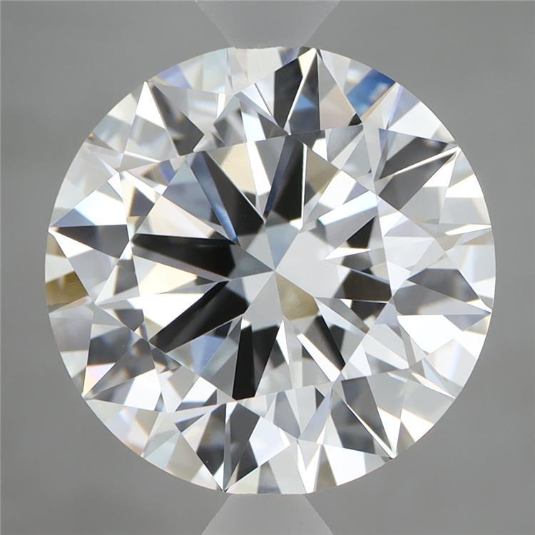 6.02 Carat Round Shaped, Ideal Cut, E Color, VVS2 Clarity, IGI Certified Lab Grown Diamond
