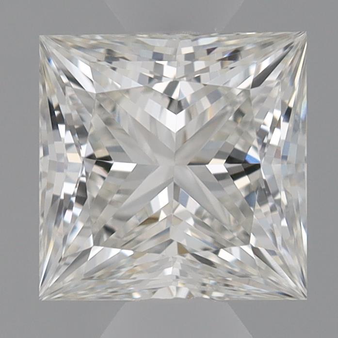 0.66 Carat Princess Shaped, Ideal Cut, F Color, VVS1 Clarity, IGI Certified Lab Grown Diamond