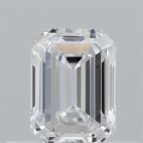 0.44 Carat Emerald Shaped, Ideal Cut, D Color, VS1 Clarity, IGI Certified Lab Grown Diamond