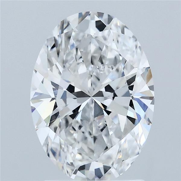2.08 Carat Oval Shaped, Ideal Cut, E Color, VS1 Clarity, IGI Certified Lab Grown Diamond