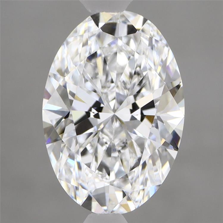 2.26 Carat Oval Shaped, Ideal Cut, D Color, VVS2 Clarity, IGI Certified Lab Grown Diamond