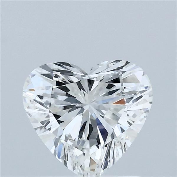 1.00 Carat Heart Shaped, Ideal Cut, F Color, VVS2 Clarity, IGI Certified Lab Grown Diamond