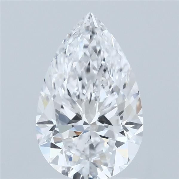 1.59 Carat Pear Shaped, Ideal Cut, D Color, VS1 Clarity, IGI Certified Lab Grown Diamond