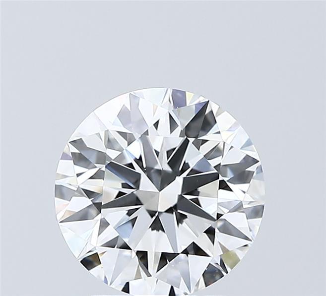 2.04 Carat Round Shaped, Ideal Cut, D Color, VVS2 Clarity, IGI Certified Lab Grown Diamond