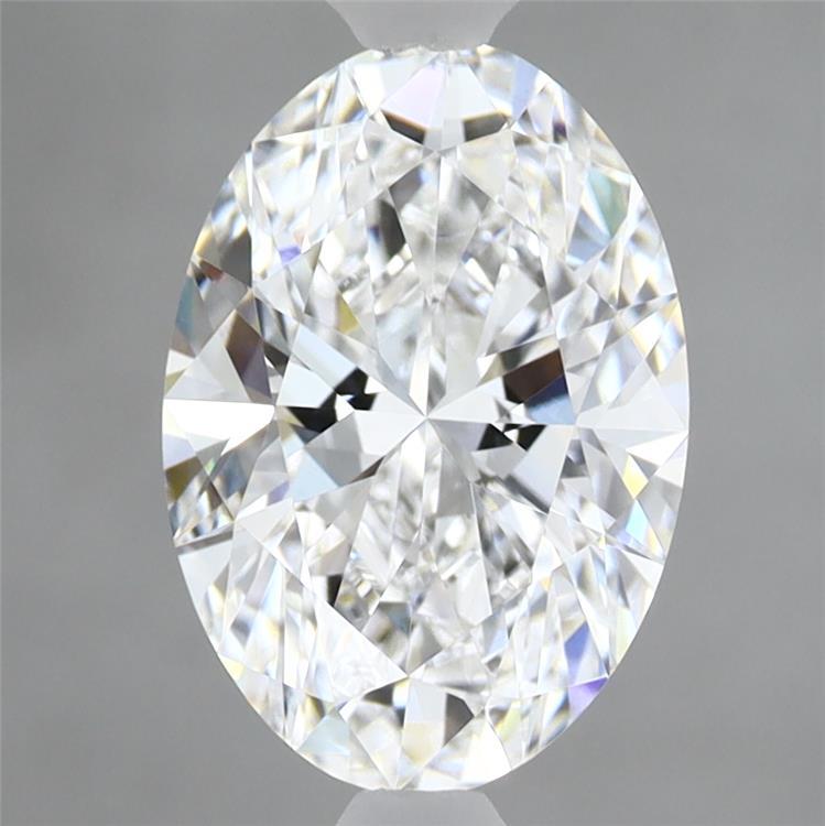 2.02 Carat Oval Shaped, Ideal Cut, D Color, VVS2 Clarity, IGI Certified Lab Grown Diamond