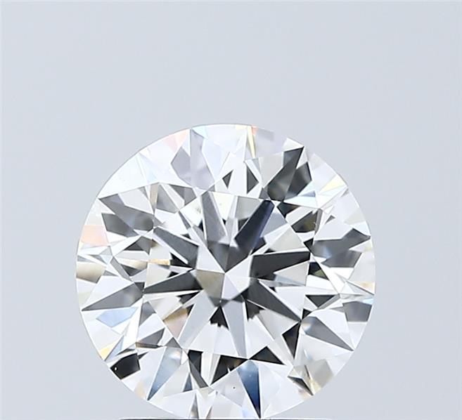 2.02 Carat Round Shaped, Ideal Cut, E Color, VVS2 Clarity, IGI Certified Lab Grown Diamond
