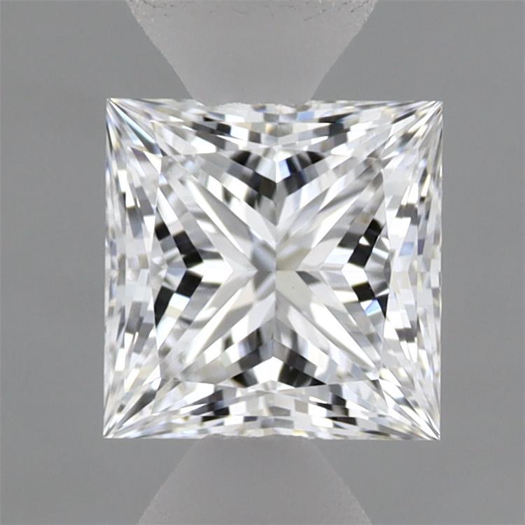 1.05 Carat Princess Shaped, Ideal Cut, D Color, VVS2 Clarity, IGI Certified Lab Grown Diamond