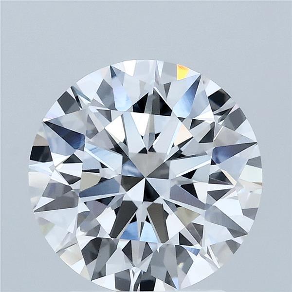 2.48 Carat Round Shaped, Ideal Cut, D Color, VVS2 Clarity, IGI Certified Lab Grown Diamond