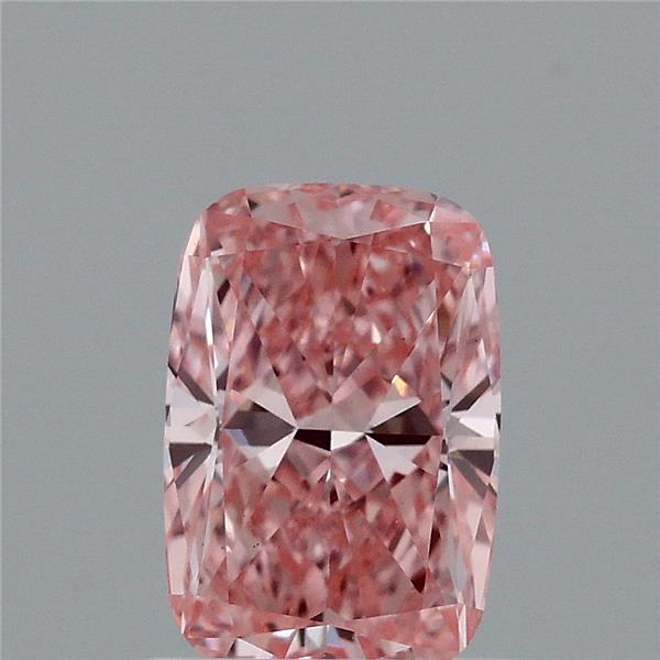 1.03 Carat Cushion Shaped, Excellent Cut, FANCY VIVID PINK Color, VS1 Clarity, IGI Certified Lab Grown Diamond