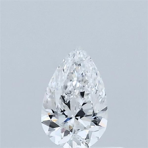 0.35 Carat Pear Shaped, Excellent Cut, D Color, VVS2 Clarity, IGI Certified Lab Grown Diamond