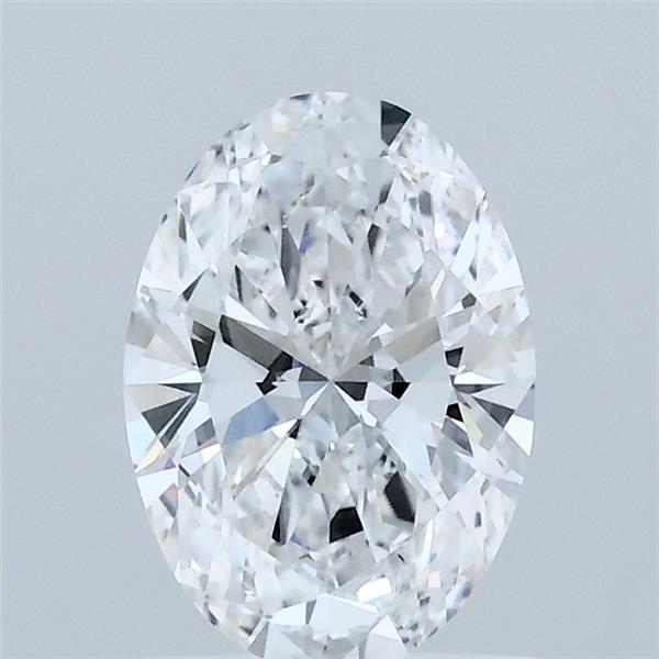 1.06 Carat Oval Shaped, Ideal Cut, D Color, VVS2 Clarity, IGI Certified Lab Grown Diamond