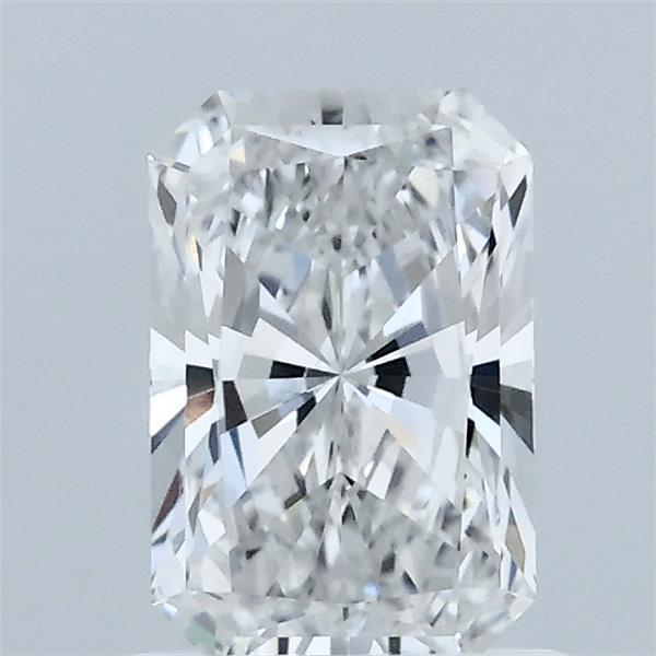 1.05 Carat Radiant Shaped, Ideal Cut, E Color, VVS2 Clarity, IGI Certified Lab Grown Diamond