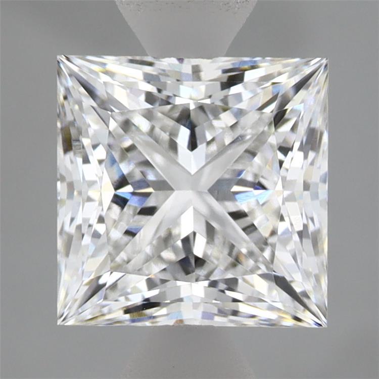 2.57 Carat Princess Shaped, Ideal Cut, D Color, VVS1 Clarity, IGI Certified Lab Grown Diamond