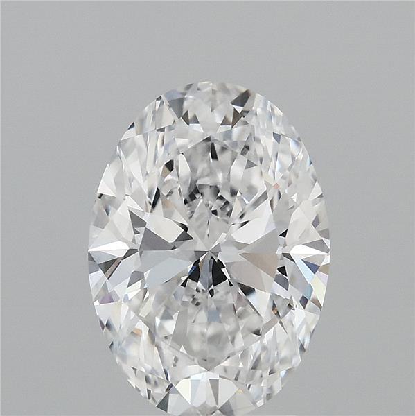 2.87 Carat Oval Shaped, Ideal Cut, D Color, VVS1 Clarity, IGI Certified Lab Grown Diamond