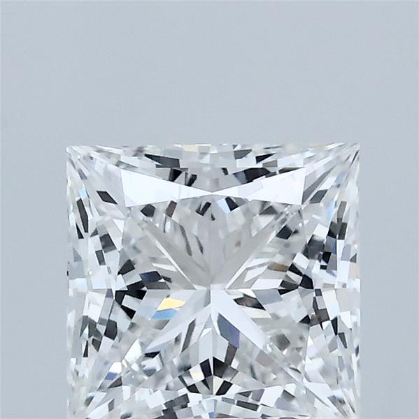 2.01 Carat Princess Shaped, Ideal Cut, E Color, VVS1 Clarity, IGI Certified Lab Grown Diamond