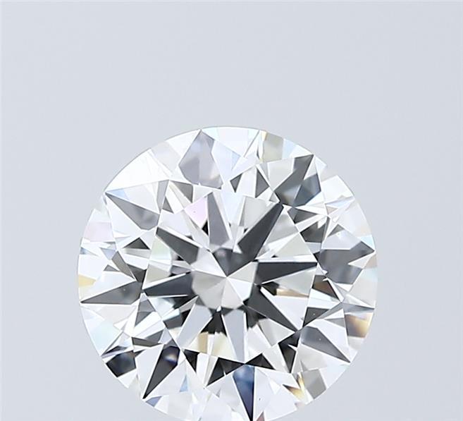 2.04 Carat Round Shaped, Ideal Cut, D Color, VS1 Clarity, IGI Certified Lab Grown Diamond