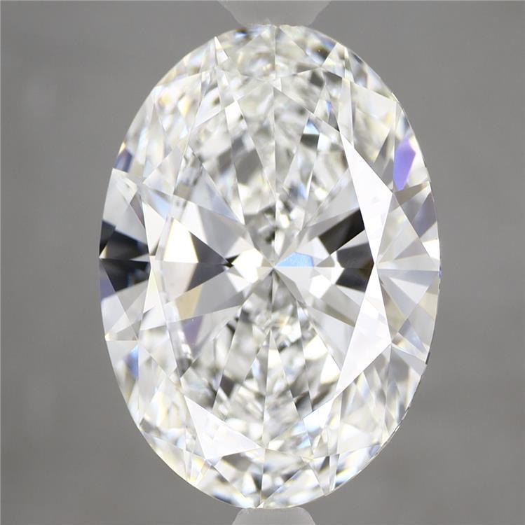 3.96 Carat Oval Shaped, Excellent Cut, F Color, VVS2 Clarity, IGI Certified Lab Grown Diamond