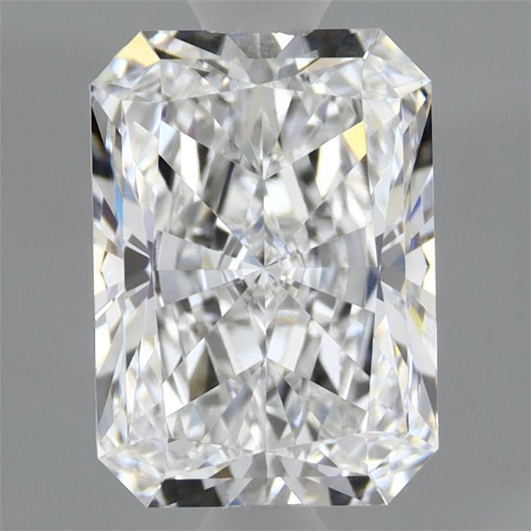2.06 Carat Radiant Shaped, Ideal Cut, D Color, VVS1 Clarity, IGI Certified Lab Grown Diamond