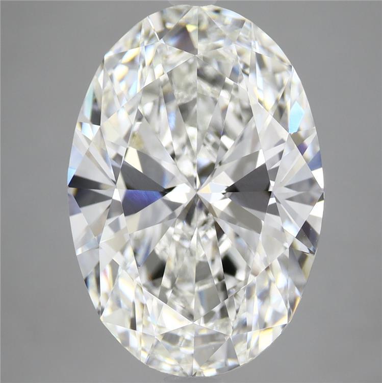 7.56 Carat Oval Shaped, Ideal Cut, F Color, VVS2 Clarity, IGI Certified Lab Grown Diamond