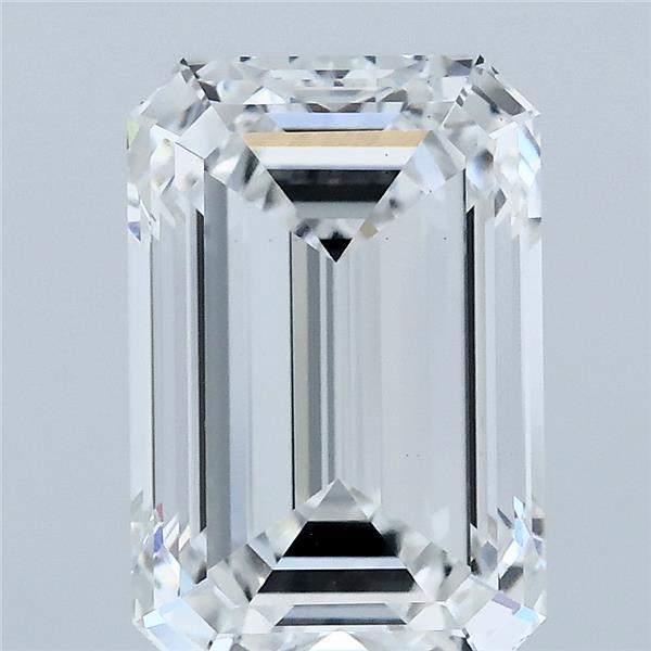 4.03 Carat Emerald Shaped, Ideal Cut, D Color, VS1 Clarity, IGI Certified Lab Grown Diamond
