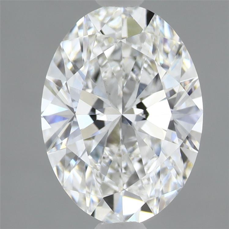 1.84 Carat Oval Shaped, Ideal Cut, D Color, VS1 Clarity, IGI Certified Lab Grown Diamond