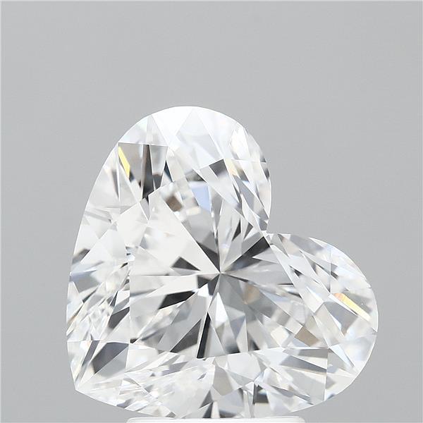 4.18 Carat Heart Shaped, Ideal Cut, E Color, VVS1 Clarity, IGI Certified Lab Grown Diamond
