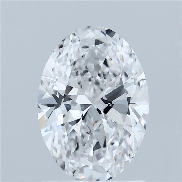 1.01 Carat Oval Shaped, Ideal Cut, D Color, VS1 Clarity, IGI Certified Lab Grown Diamond