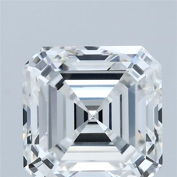 3.10 Carat Asscher Shaped, Ideal Cut, E Color, VVS2 Clarity, IGI Certified Lab Grown Diamond