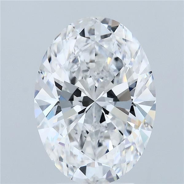 4.03 Carat Oval Shaped, Ideal Cut, E Color, VVS2 Clarity, IGI Certified Lab Grown Diamond
