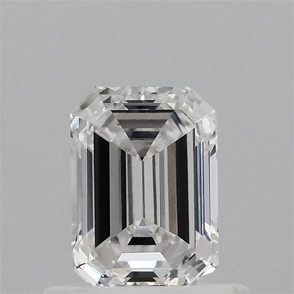 0.68 Carat Emerald Shaped, Ideal Cut, E Color, VVS1 Clarity, IGI Certified Lab Grown Diamond