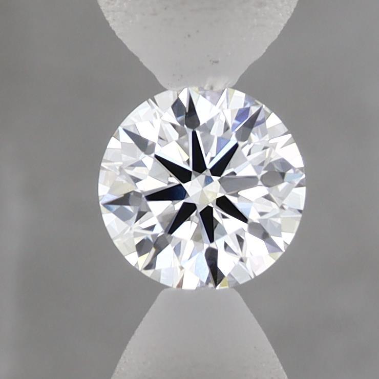 0.47 Carat Round Shaped, Ideal Cut, D Color, VVS2 Clarity, IGI Certified Lab Grown Diamond