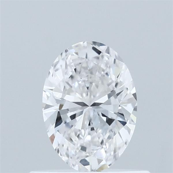 0.54 Carat Oval Shaped, Excellent Cut, D Color, VVS2 Clarity, IGI Certified Lab Grown Diamond