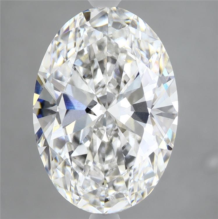 4.78 Carat Oval Shaped, Ideal Cut, F Color, VVS2 Clarity, IGI Certified Lab Grown Diamond