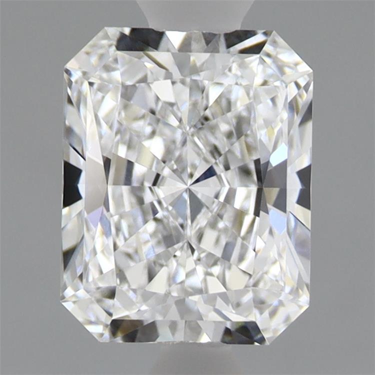 1.58 Carat Radiant Shaped, Ideal Cut, D Color, VVS1 Clarity, IGI Certified Lab Grown Diamond
