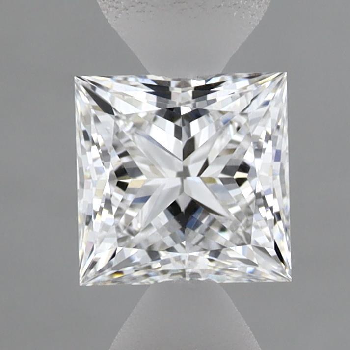 0.94 Carat Princess Shaped, Ideal Cut, D Color, VS1 Clarity, IGI Certified Lab Grown Diamond
