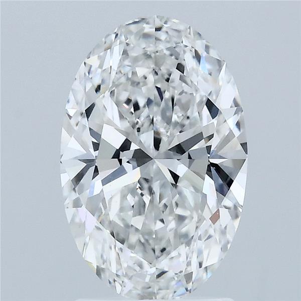 2.05 Carat Oval Shaped, Ideal Cut, E Color, VVS2 Clarity, IGI Certified Lab Grown Diamond