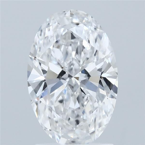 1.86 Carat Oval Shaped, Ideal Cut, D Color, VVS2 Clarity, IGI Certified Lab Grown Diamond