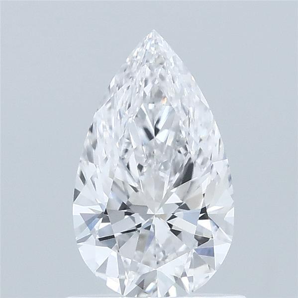 0.88 Carat Pear Shaped, Ideal Cut, D Color, VVS1 Clarity, IGI Certified Lab Grown Diamond