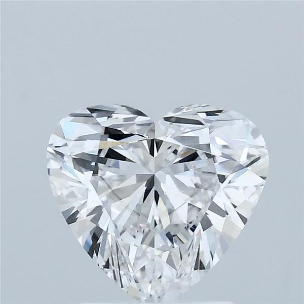 1.50 Carat Heart Shaped, Ideal Cut, D Color, VS1 Clarity, IGI Certified Lab Grown Diamond