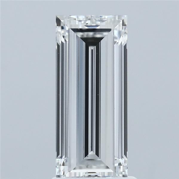 1.51 Carat Baguette Shaped, Very Good Cut, F Color, VS1 Clarity, IGI Certified Lab Grown Diamond