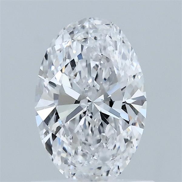 0.84 Carat Oval Shaped, Ideal Cut, D Color, VVS2 Clarity, IGI Certified Lab Grown Diamond