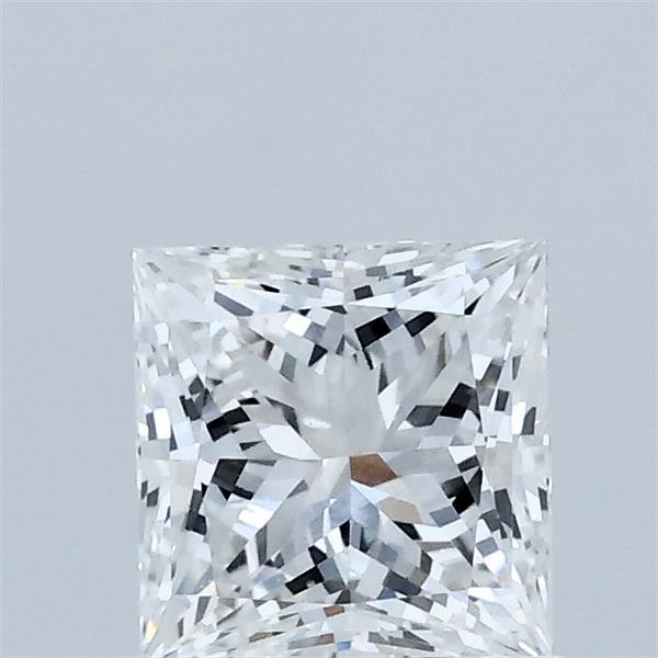 0.93 Carat Princess Shaped, Ideal Cut, E Color, VS1 Clarity, IGI Certified Lab Grown Diamond
