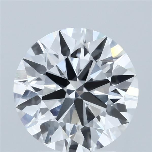 2.77 Carat Round Shaped, Ideal Cut, E Color, VVS2 Clarity, IGI Certified Lab Grown Diamond