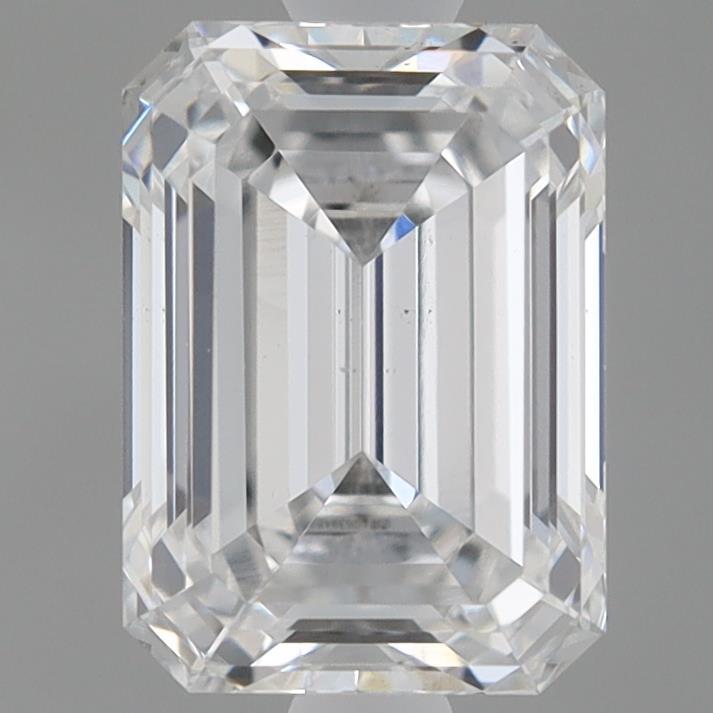 0.98 Carat Emerald Shaped, Ideal Cut, E Color, VS1 Clarity, IGI Certified Lab Grown Diamond