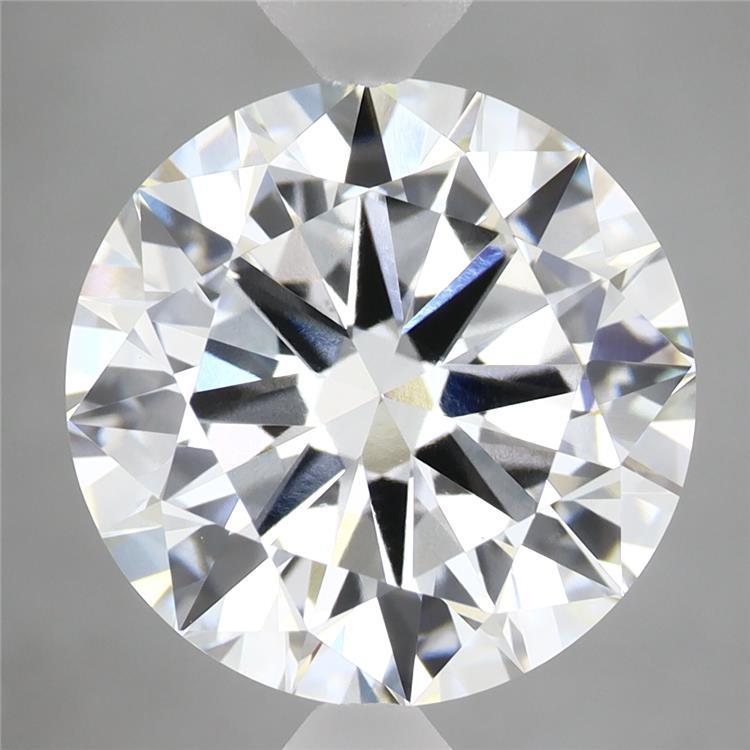 6.03 Carat Round Shaped, Excellent Cut, E Color, VS1 Clarity, IGI Certified Lab Grown Diamond