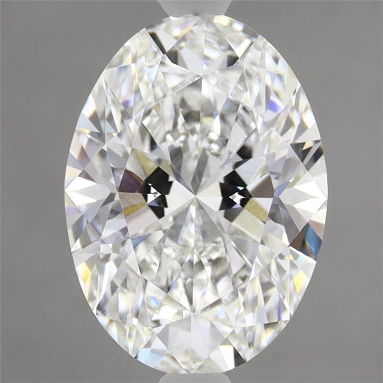 2.15 Carat Oval Shaped, Ideal Cut, E Color, VVS2 Clarity, IGI Certified Lab Grown Diamond