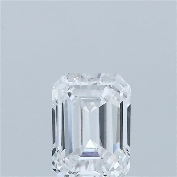 0.52 Carat Emerald Shaped, Excellent Cut, D Color, VVS1 Clarity, IGI Certified Lab Grown Diamond