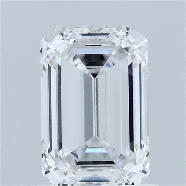 1.26 Carat Emerald Shaped, Ideal Cut, D Color, VVS2 Clarity, IGI Certified Lab Grown Diamond