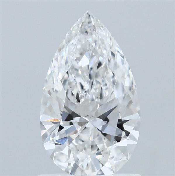1.07 Carat Pear Shaped, Ideal Cut, D Color, VS2 Clarity, IGI Certified Lab Grown Diamond